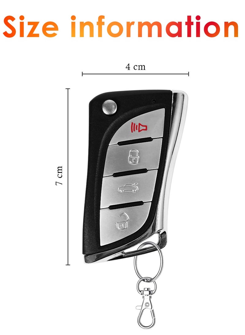 3XR - 3XR Advanced Car Keyless Entry System with Dual Remote Controls and Comprehensive Wiring Kit for Enhanced Vehicle Security M1225 - Image 1