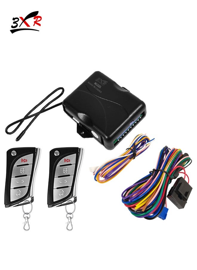 3XR - 3XR Advanced Car Keyless Entry System with Dual Remote Controls and Comprehensive Wiring Kit for Enhanced Vehicle Security M1225 - Image 1