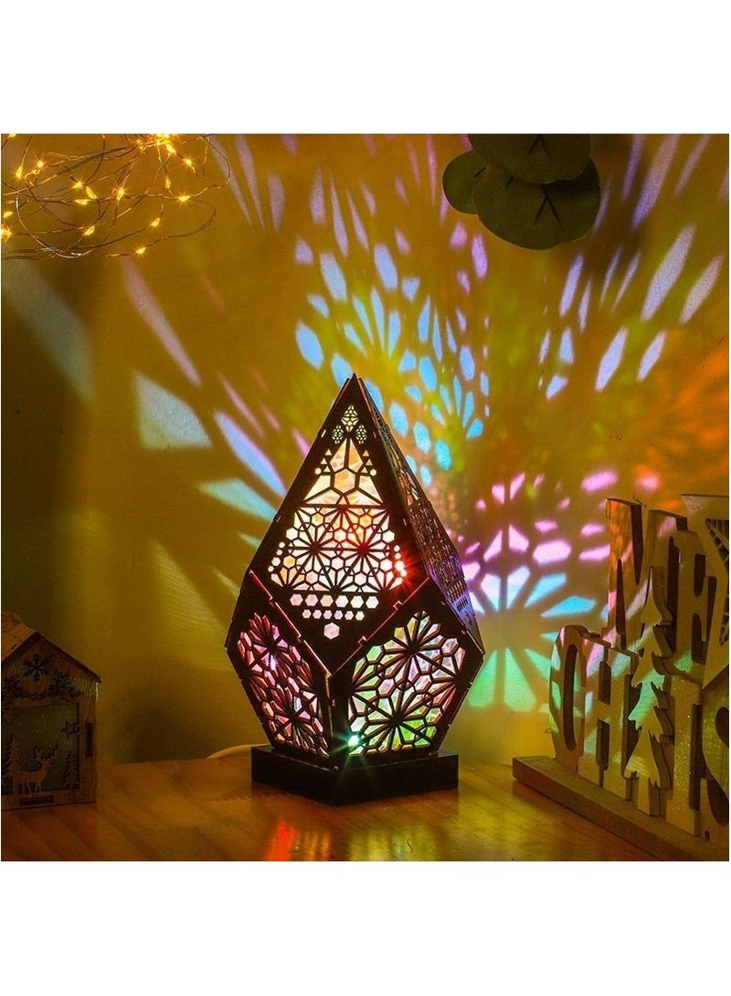 Bohemian Style Night Light Creative Atmosphere Desk Lamp Bedroom Dining Table LED Decoration Starry Night Light - Image 1