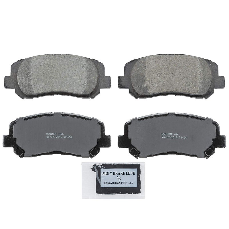 Wagner QuickStop ZD1640B Front Disc Brake Pad Set for 2019 Jeep Cherokee