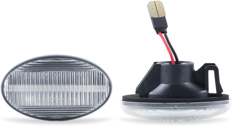 QASULER Dynamic Amber Side Marker Turn Signal Light - Image 3