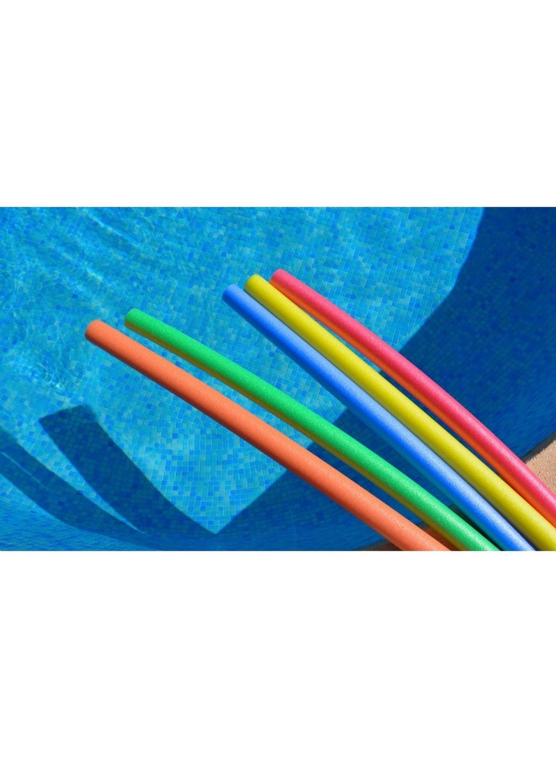 Foam swimming noodles for buoyancy and training - Flexible swimming noodle float for children and adults - Image 1
