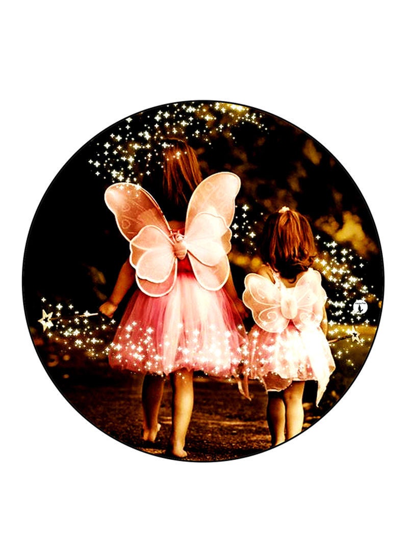 RKN Girls Printed Mouse Pad Multicolour