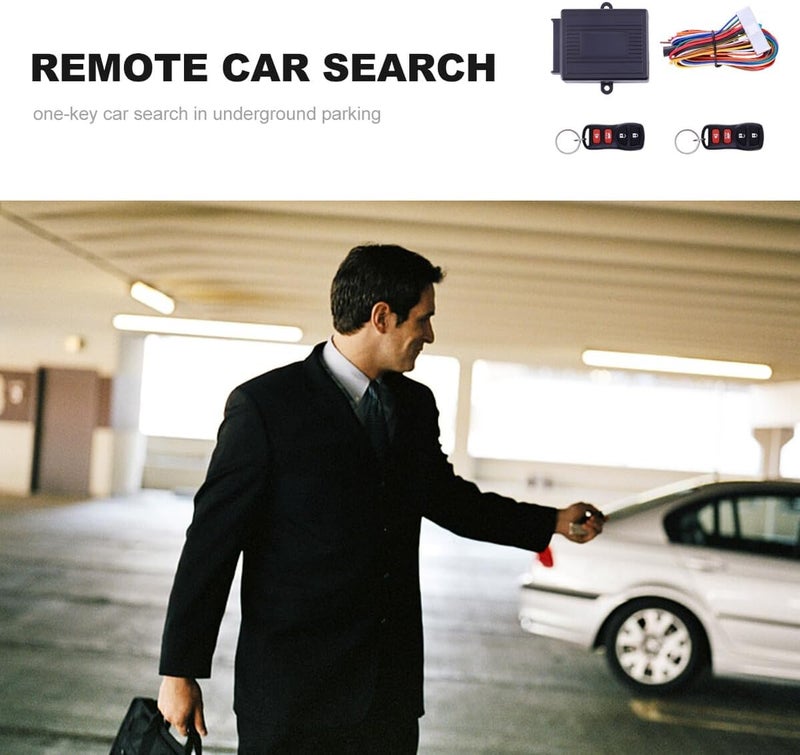 Car Anti-Theft Alarm System Kit with Loud Siren and Remote Control Replacement for Keyless Entry and Door Lock Security - Image 4