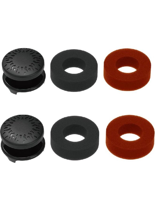 Kit Controller Thumb Grip Kit For (Nintendo) Switch Black