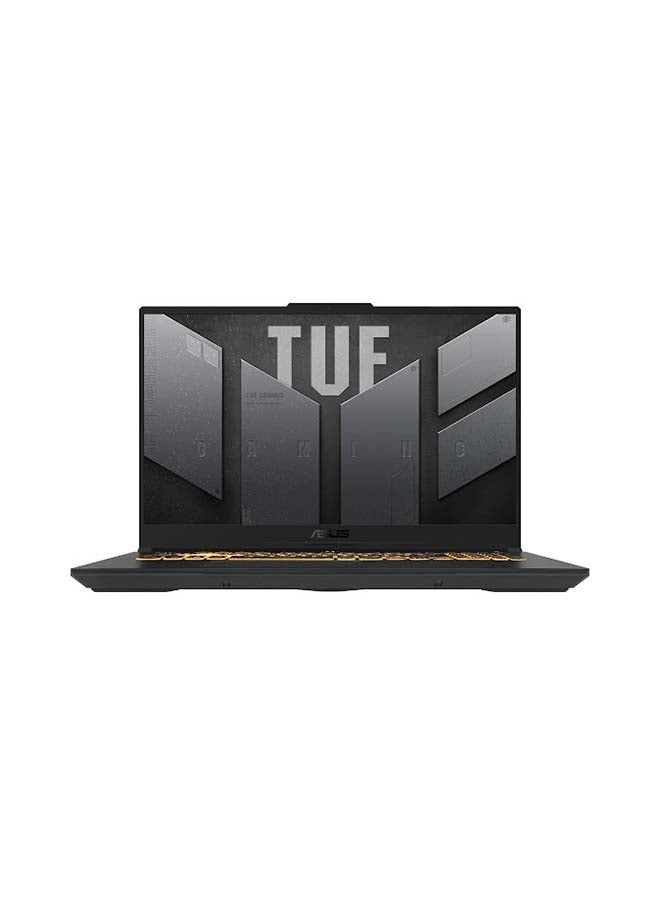 TUF Gaming FX707ZC-HX031W Gaming Laptop With 17.3-Inch FHD 144Hz Display, Core i5-12500H Processor / 16GB RAM / 512GB SSD / 4GB NVIDIA GeForce RTX3050 Graphics / Win11 Home / English/Arabic Jaeger Gray English/Arabic Jaeger Gray