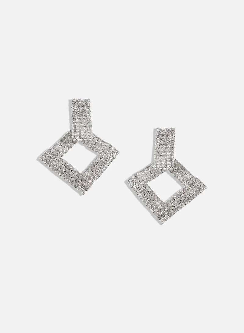 سوهي أقراط غربية صناعية متدلية مجوهرات