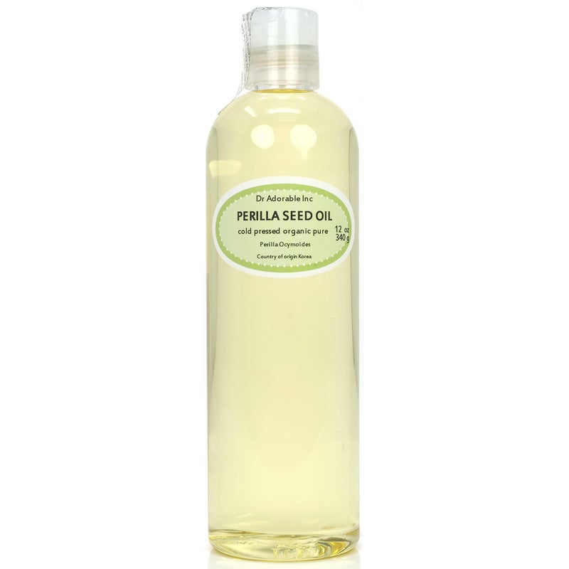 Dr Adorable 12 oz Perilla Seed Oil 100 Pure Natural Organic Cold Pressed