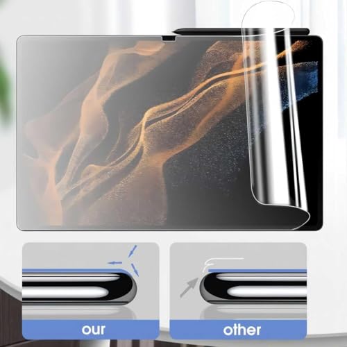 OJOS Paper Screen Protector for Samsung Galaxy Tab S10 FE Plus/ S10 FE+ 13.1 Inch 2025, Anti Glare PET Screen Protector Film Fit ‎SM-X620/SM-X626, Write and Draw Like on Paper - Image 2