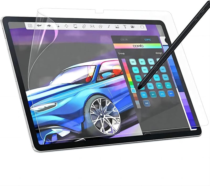 OJOS Paper Screen Protector for Samsung Galaxy Tab S10 FE Plus/ S10 FE+ 13.1 Inch 2025, Anti Glare PET Screen Protector Film Fit ‎SM-X620/SM-X626, Write and Draw Like on Paper - Image 1