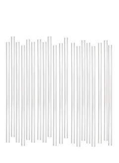 Lavish LAVISH 250-Piece Clear long Individually Wrapped Disposable Plastic Drinking Straws 24 cm  - Image 1