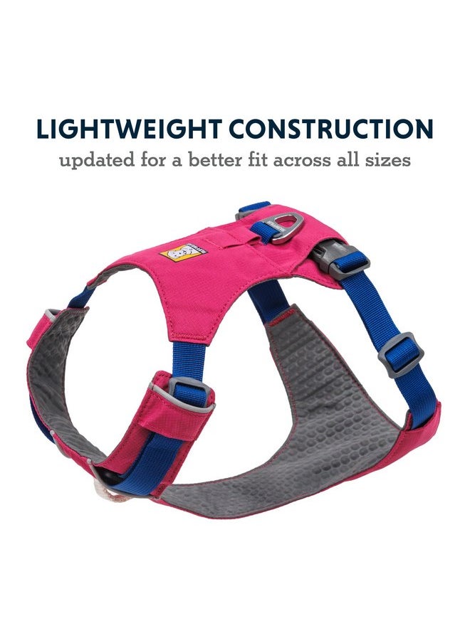 RUFFWEAR Ruffwear, Hi & Light, Everyday Lightweight Dog Harness, Trail Running, Walking, Hiking, All-Day Wear, Alpenglow Pink, Medium  - Image 3