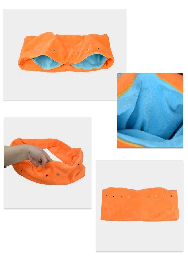 vomvomp Sugar Glider Bonding Scarf Carry Pouch Travel Sling Carrier for Sugar Glider Hedgehogs Guinea Pigs Ferrets Anti-Anxiety Interactive Play Pouch - Image 2