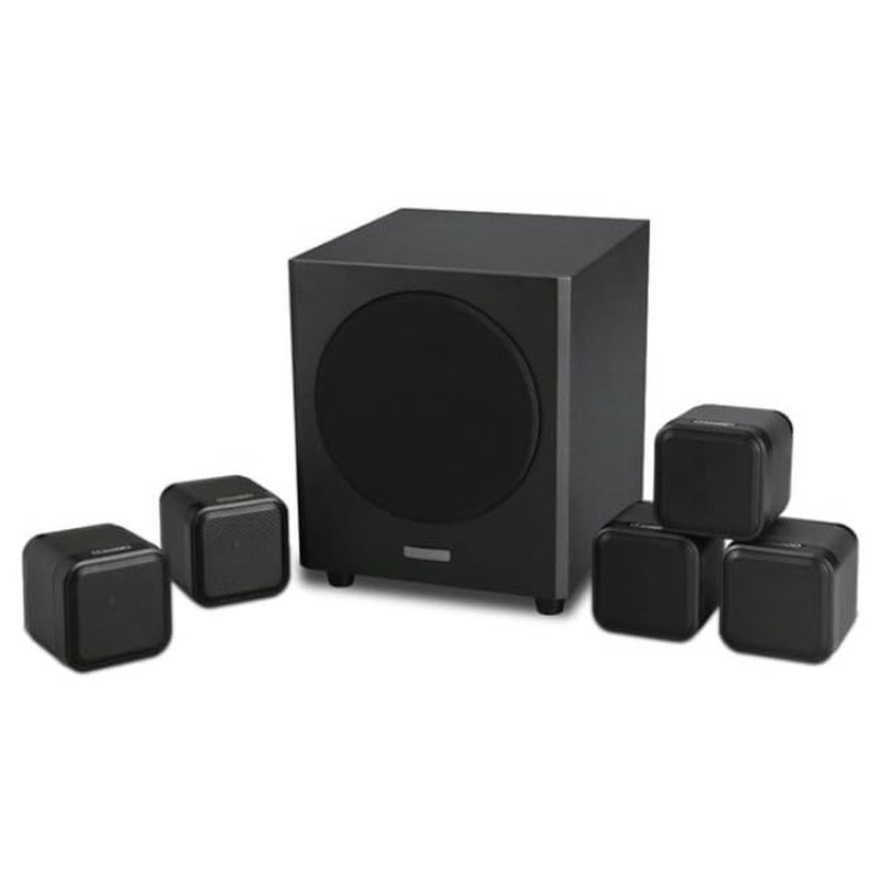 نظام الصوت المحيطي M-CUBE+SE 5.1 ​​قناة، أسود - Image 1