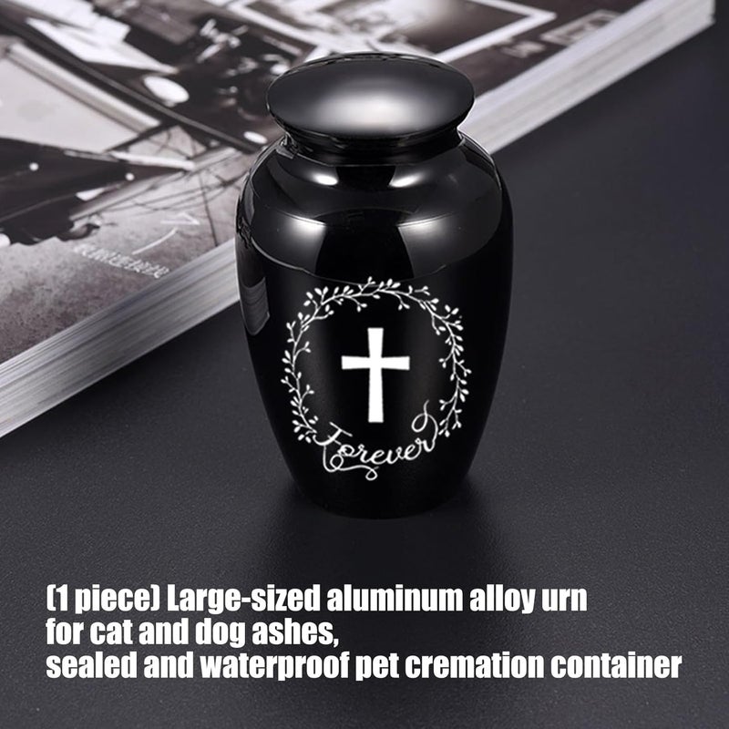 Aluminum Pet Remembrances Urn with Protective Seal Storage Container for Cats Dog Keepsakes Dog Puss Memorial Urn - Image 3