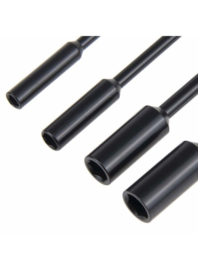 Share Goo 4PCS Hex Nut Key Socket,RC Repair Tools 4.0 5.5 7.0 8.0mm Spanner Box,Flat Head Screwdrivers Screw Drivers Wrench for RC Hobby Car Truck Truggy Boat Airplane - Image 3