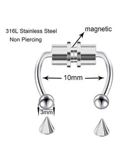 KASTWAVE Magnetic Septum Fake Nose Ring  - Image 5