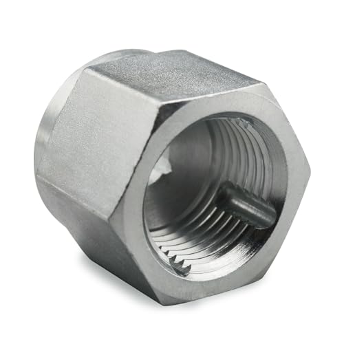 Ebrmeiwo 05265 Thread Clean Adapter for Household Outdoor Faucets, Clean Wrench Tool, Silver - Image 1