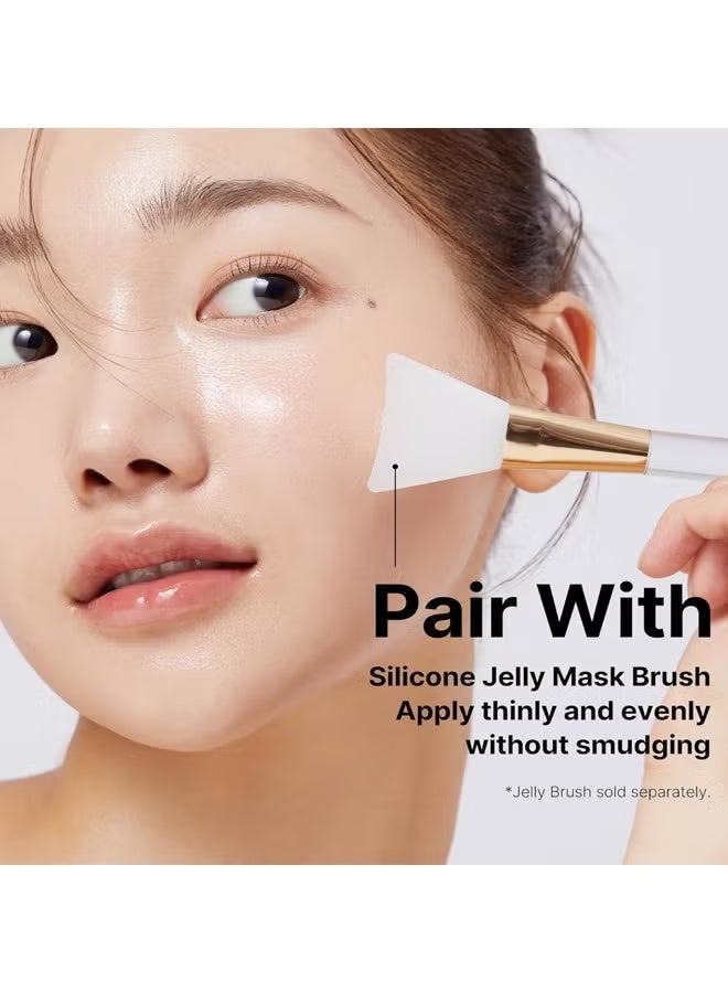 Collagen Overnight Wrapping Peel Off Facial Mask Pack - Elasticity & Hydration Care, Reduces Sagging & Dullness - Hydrolyzed Collagen For Glowing Skin - Korean Skin - Image 4