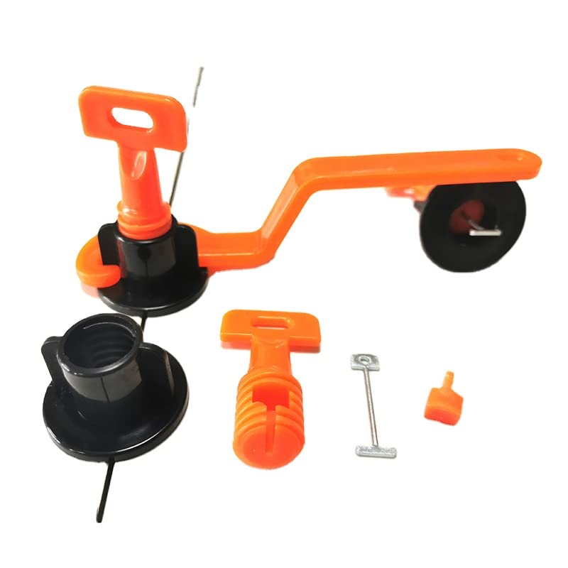 CATSON 50 PCS Tile Leveling System Kit Reusable Tile Leveler Needle Thickness 15MM Suitable for 317MM Tile Tools With 09MM Spare Needle Multicolor - Image 3