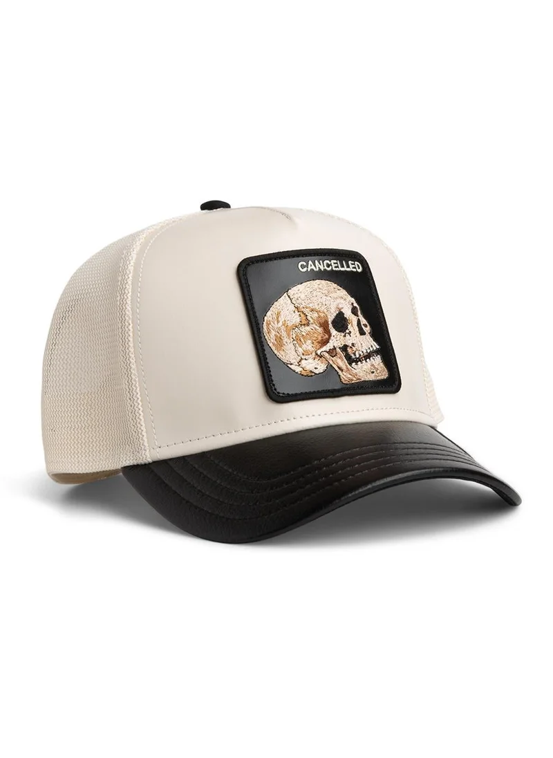 Goorin Bros. Goorin Bros. Faux Leather Skull Trucker Cap