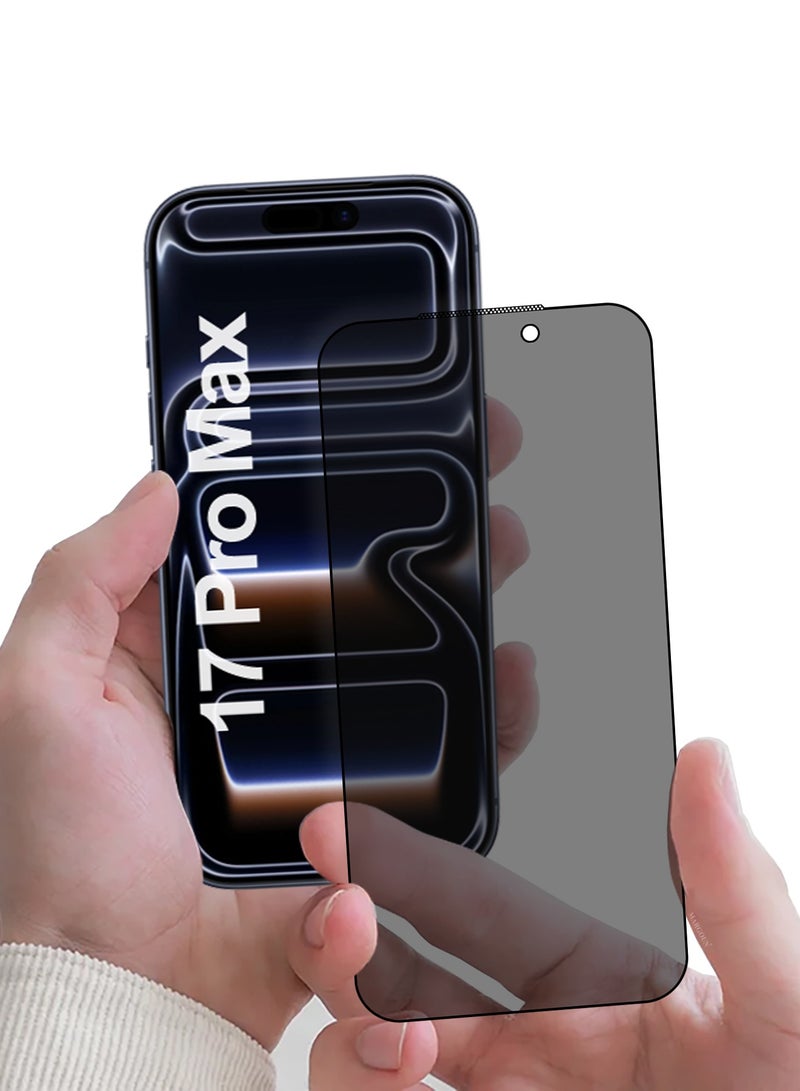 ESD 2 Pieces 3D Tempered Glass for iPhone 17 Pro Max Magic Glass Box HD Full Cover Easy Installation - Image 2