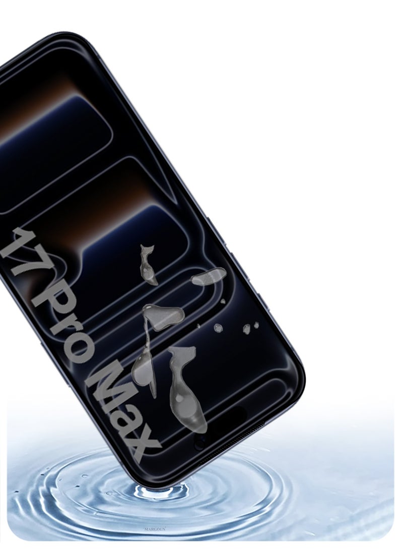 ESD 2 Pieces 3D Tempered Glass for iPhone 17 Pro Max Magic Glass Box HD Full Cover Easy Installation - Image 3