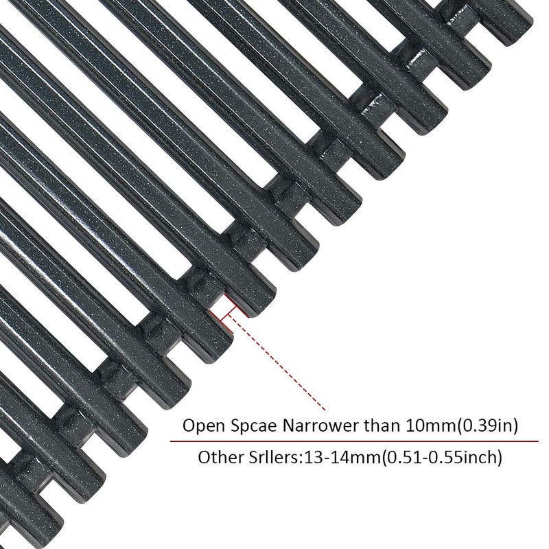 Antree 7525 Porcelain Enameled Grates (17.4 x 11.8 x 0.25) for Weber Spirit 300 Series, Spirit 700, Genesis Silver Gold B/C Replacement Weber 7525 Grates - Image 3