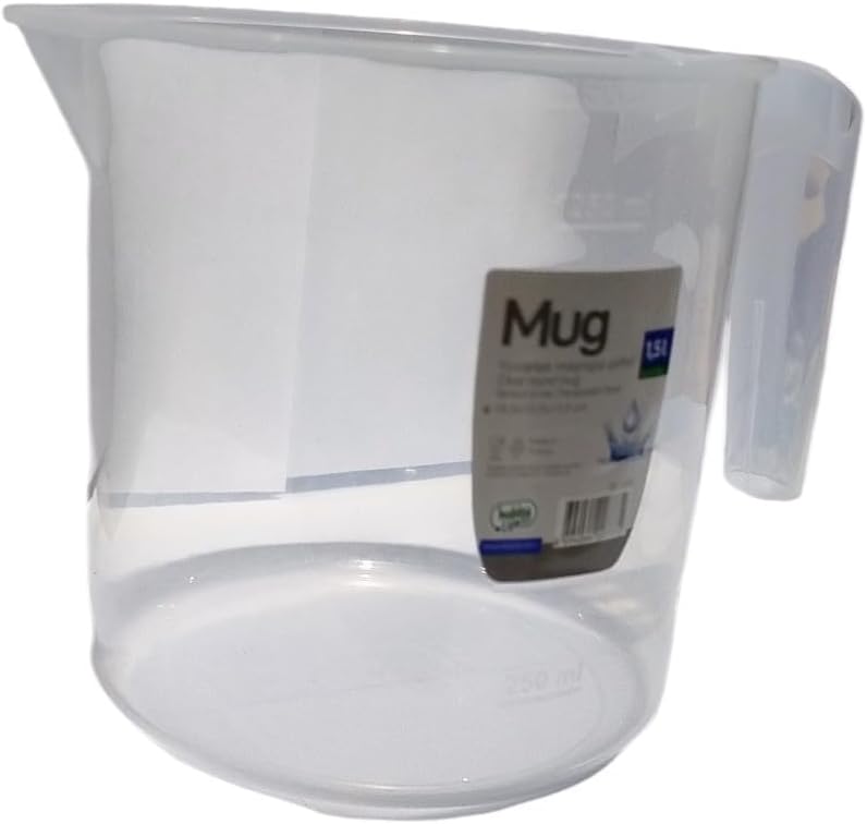 بي آند دي بي & دي إبريق قياس بلاستيكي شفاف 1.5 لتر - Image 3