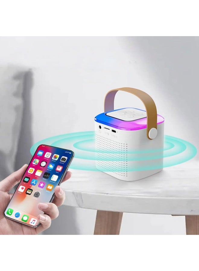 Wembley Kids Bluetooth Microphone & Speaker with RGB Lights – Fun Voice Effects & Portable Music Player - Image 2