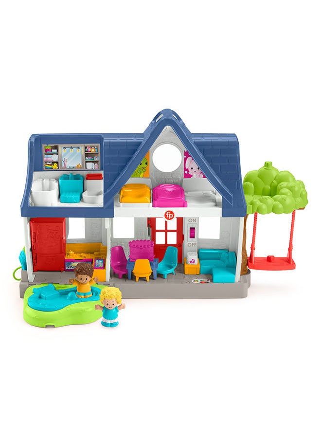 Fisher-Price بيت اللعب للأصدقاء الصغار معًا - إصدار اللغة الإنجليزية البريطانية  - Image 2