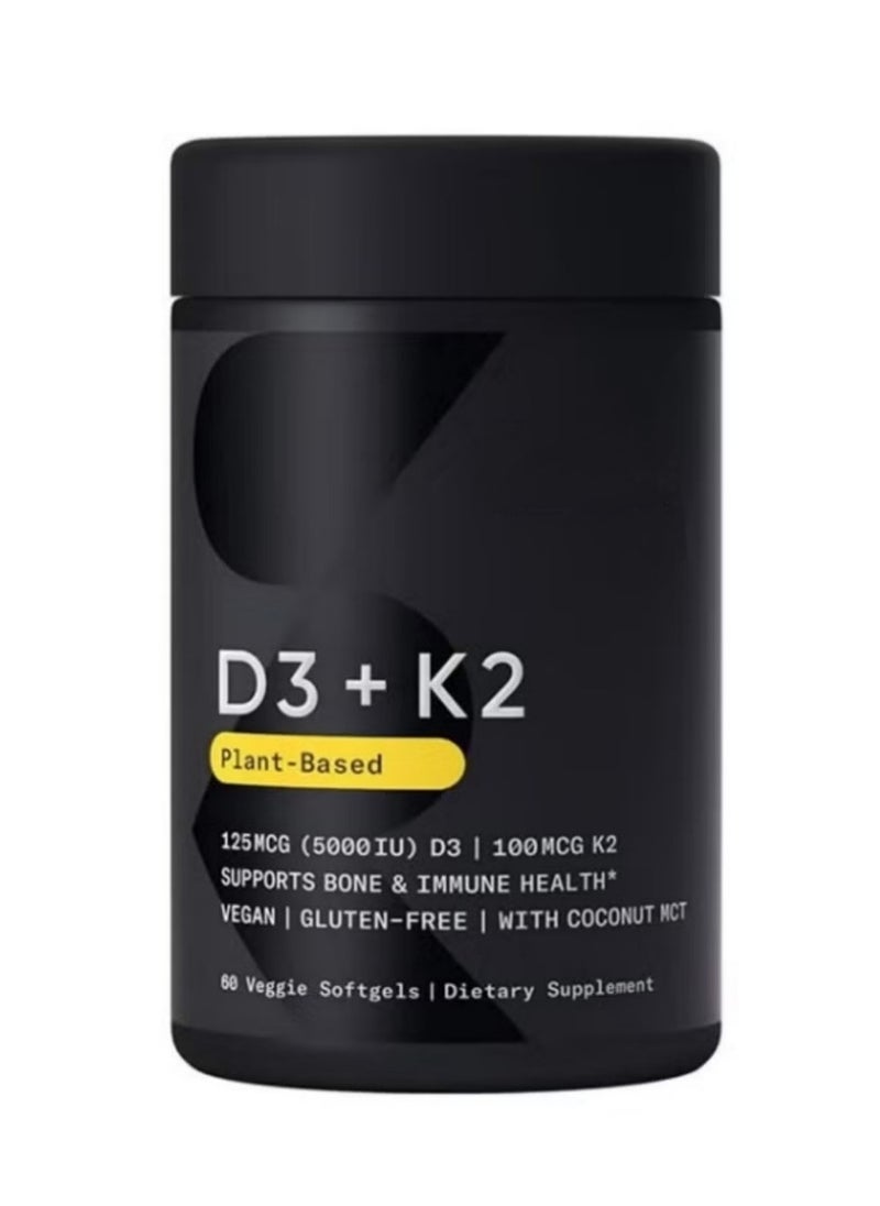 SPORTS RESEARCH Sports Research K2 + D3 Supports Bone and Immune Health 60 Veggie Softgel  - Image 2