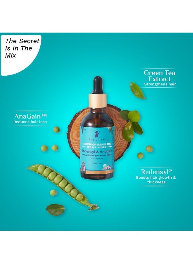 PILGRIM Redensyl  Advanced Hair Growth Serum Hair Care Essence – Moisturizing & Nourishing Scalp and Hair Oil for Strong, Smooth, and Manageable Hair For Women And Men 100ml - Image 5
