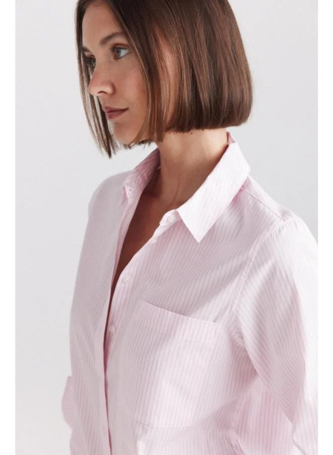 Springfield Poplin basic shirt