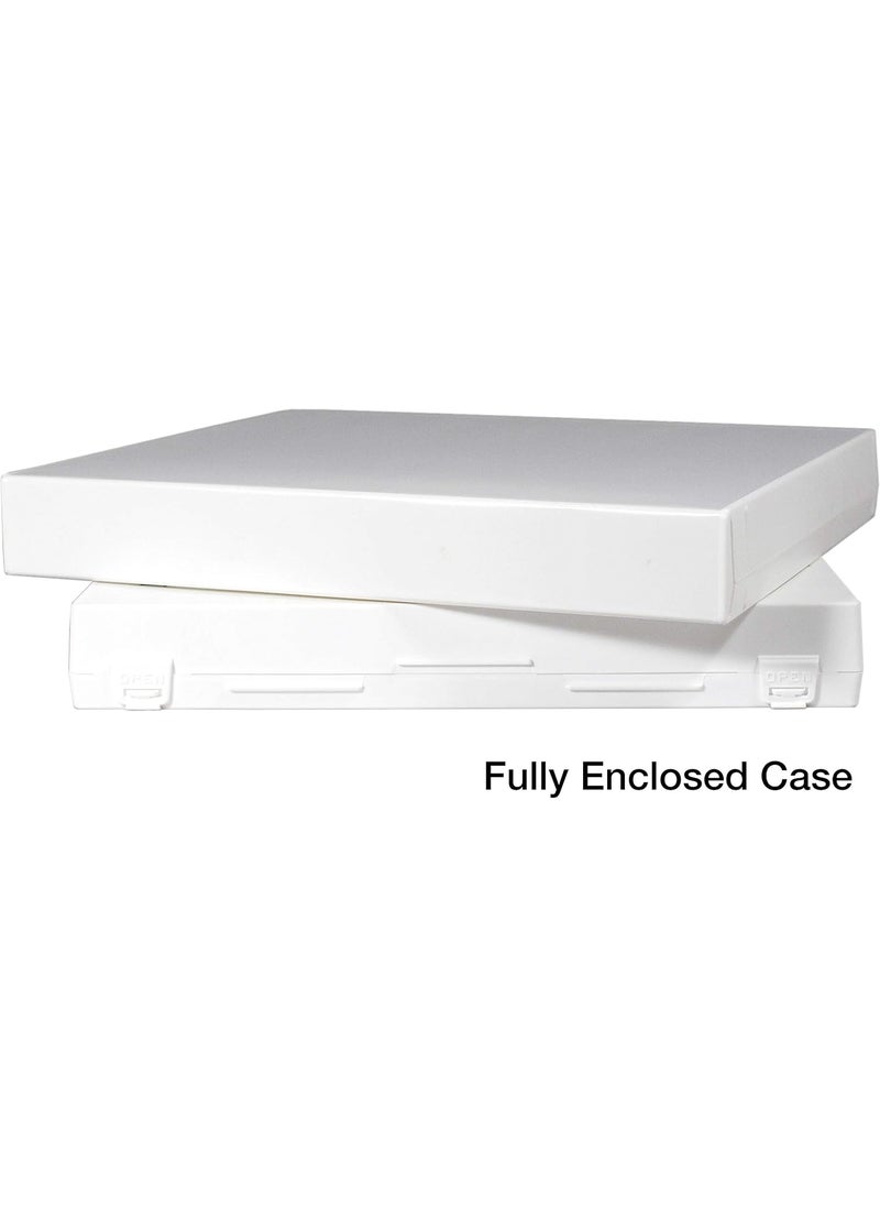 UniKeep Unikeep 3 Ring Binder  Clear  Case View Binder  15 Inch Spine  Metal Rings  with Clear Outer Overlay  3 Pack of Binders  - Image 2