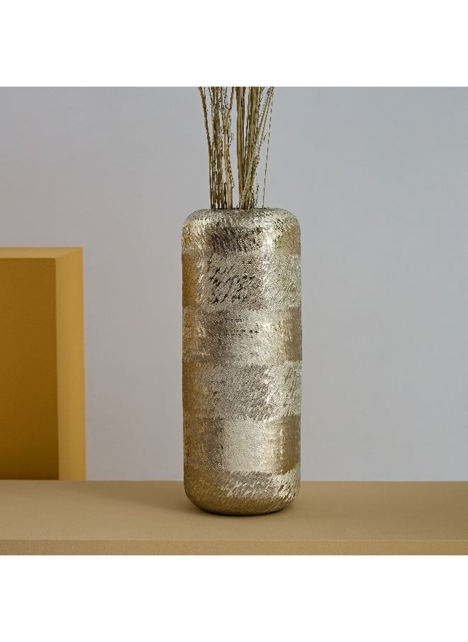 Catlyn Aluminium Textured Vase 12 x 12 x 33 cm - pzsku/Z11939F713350F9D4285BZ/45/_/1729501428/0b72b4a6-8ba2-486a-bf4f-95d682ebd57c