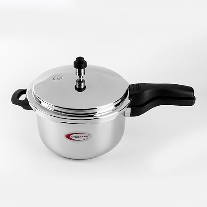 Kitchenmark Stainless Steel Pressure Cooker 5 Ltr - Image 3