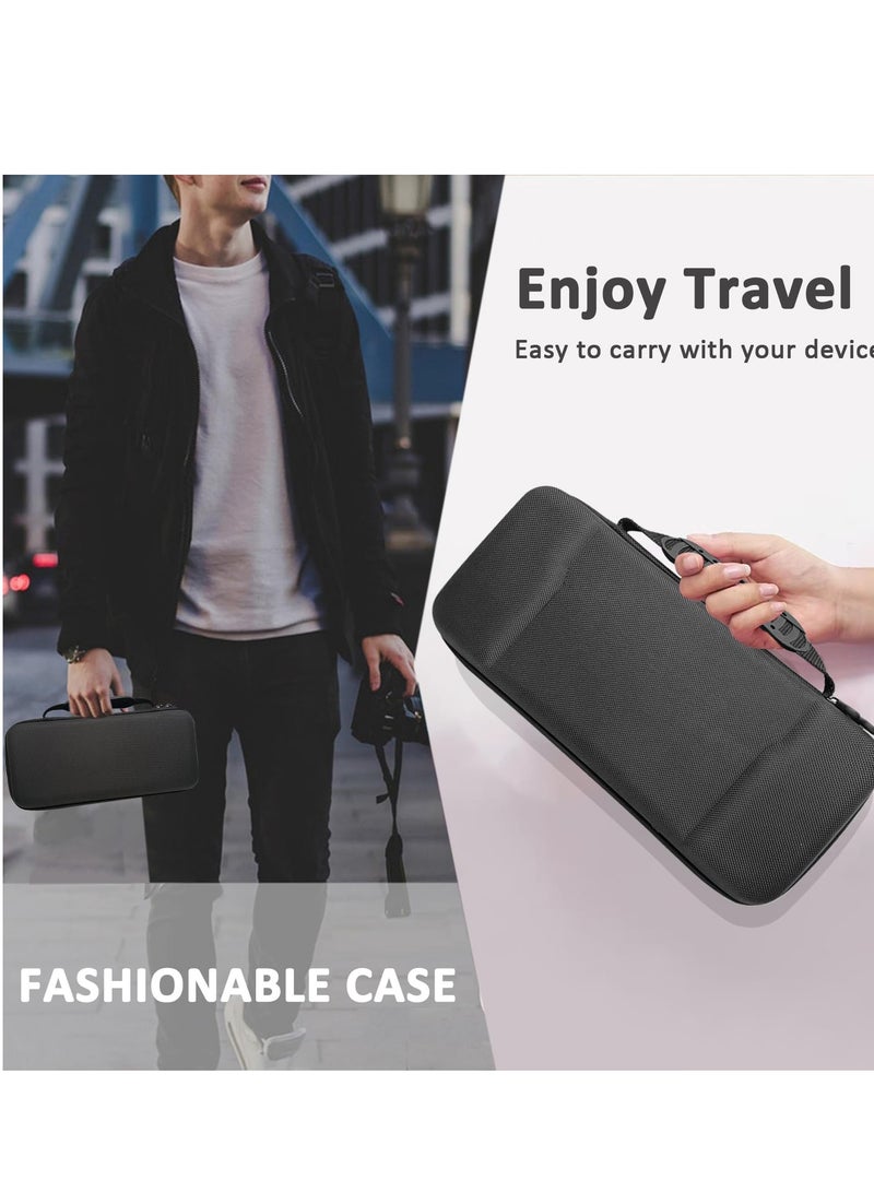 KASTWAVE Travel Carrying Case, Shockproof Anti-Scratch Dual-Layer Oxford & Hard EVA Protective Portable Case for ASUS ROG Ally Case Accessories, Compatible ASUS ROG Ally 7” 120Hz Gaming Handheld Case  - Image 5