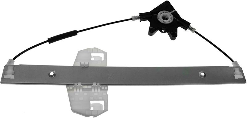 TRQ Front Right Window Regulator Passenger Side Compatible with 2007-2017 Jeep Wrangler 2018 Wrangler JK CH1351162 - Image 3