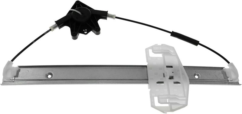 TRQ Front Right Window Regulator Passenger Side Compatible with 2007-2017 Jeep Wrangler 2018 Wrangler JK CH1351162 - Image 1