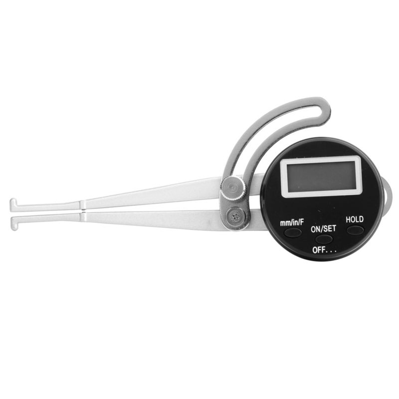 Digital Internal Caliper 12.7-165mm Aluminium Alloy Probe - Large LCD Display Chrome Treatment Measuring Gauge for Machining Inner Diameter Measurement - Image 1