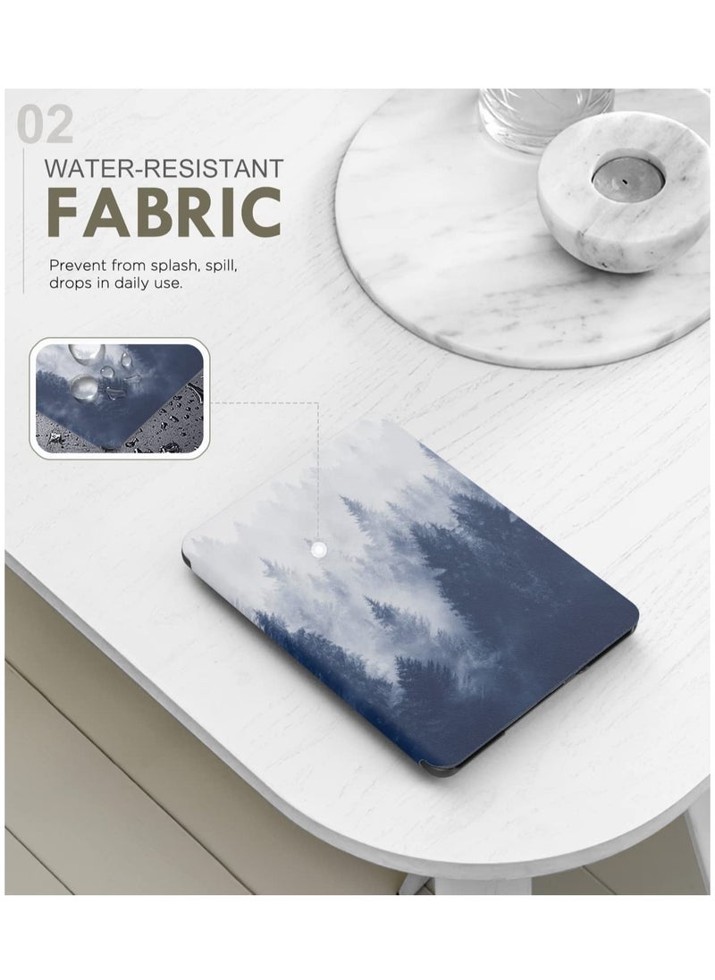 حافظة لجهاز Kindle Paperwhite الجيل الحادي عشر 2021 وإصدار Kindle Signature مقاس 6.8 بوصات، غطاء خفيف الوزن مع خاصية التنبيه/النوم التلقائي، غطاء قارئ إلكتروني واقٍ من جلد البولي يوريثان الذكي