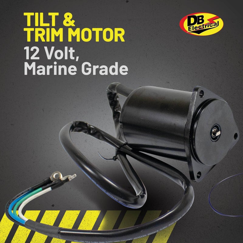 DB Electrical 430-22080 Tilt Trim Motor Compatible With/Replacement For Yamaha Outboard 225-250 H.P. 1990-On /61A-43880-01-00, 61A-43880-02-00 - Image 5