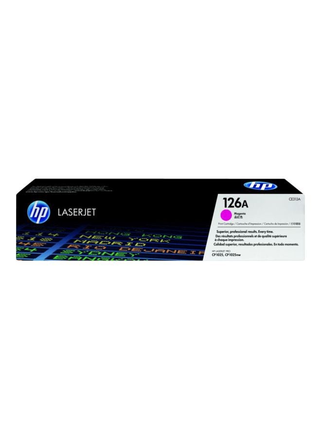 126A Original LaserJet Toner Cartridge Magenta