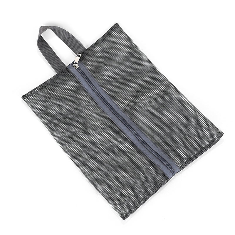 3 Packs Mesh Shower Bag Shoes Bag Portable Wash Bag Quick Dry Toiletry Case Cosmetic Bag Shower Organizer for Bathroom Dorms Beach Camping Shopping Travelling - Image 5