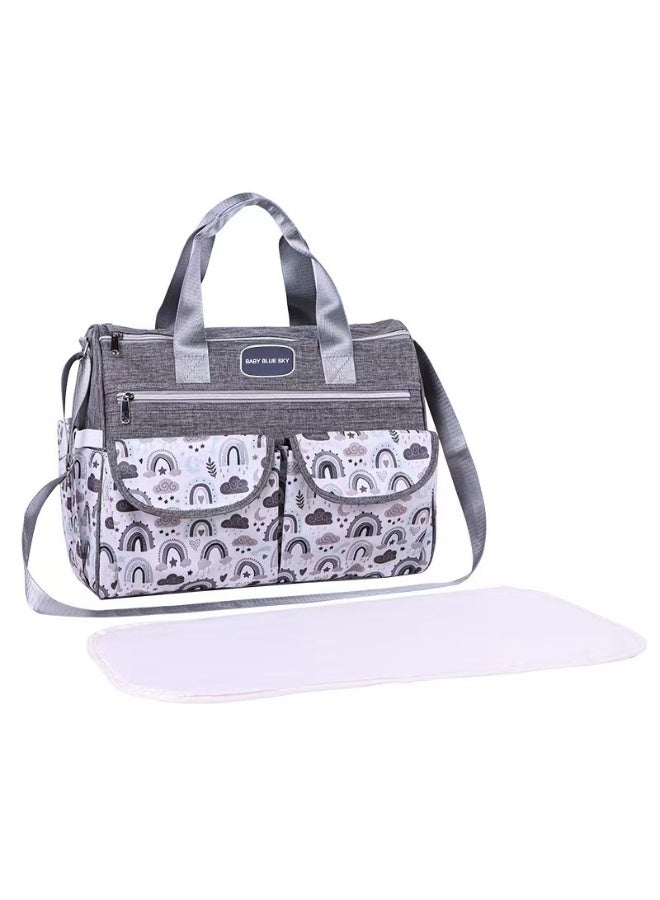 New Lightweight And Large Capacity Casual Hand-Held Single Shoulder Mother And Baby Bag