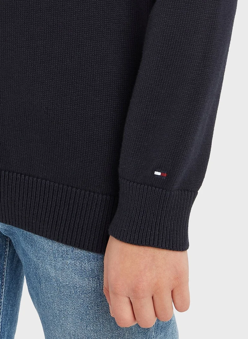 TOMMY HILFIGER Kids Striped Sweater