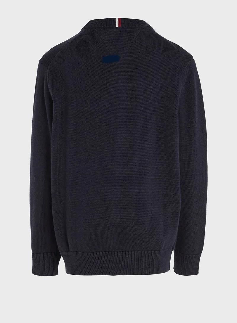 TOMMY HILFIGER Kids Striped Sweater