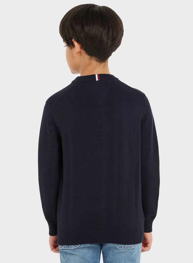 TOMMY HILFIGER Kids Striped Sweater