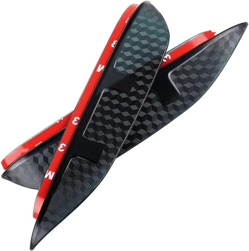 QASULER Side Door Rearview Mirror Rain Eyebrow Guard Cover - Image 3